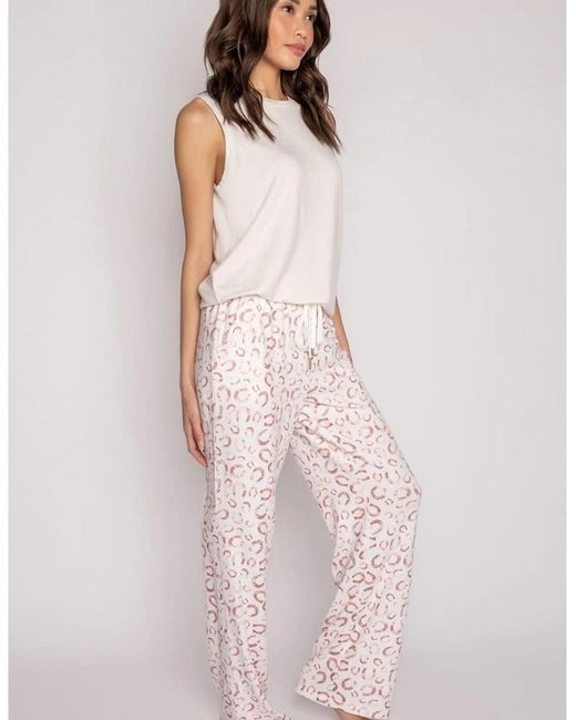 Pj Salvage Pink Salvage Horeshoe Pant