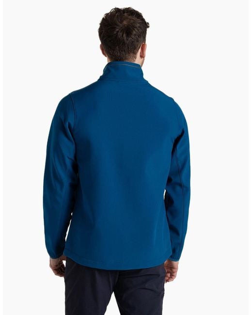 Craghoppers Blue Expert Basecamp Soft Shell Jacket for men