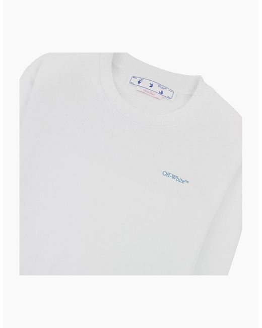 Off-White c/o Virgil Abloh White Off Arrow Reg Fit Crewneck Sweatshirt Multi