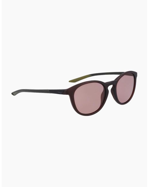 Nike Brown E Round Sunglasses for men