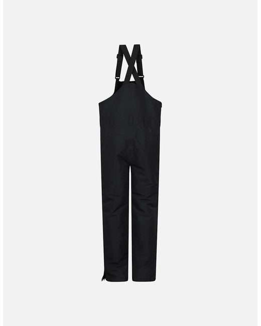Mountain Warehouse Black Eris Waterproof Bib Front Ski Trousers for men