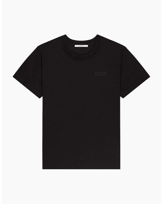 Givenchy Black Logo Patch T-Shirt for men