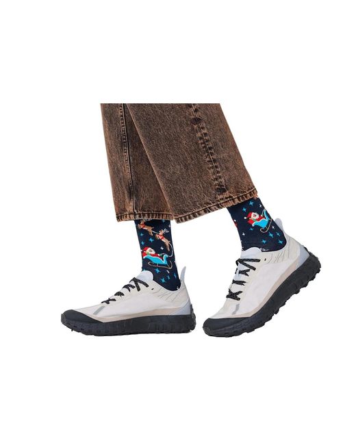 Happy Socks Black Sleigh Socks