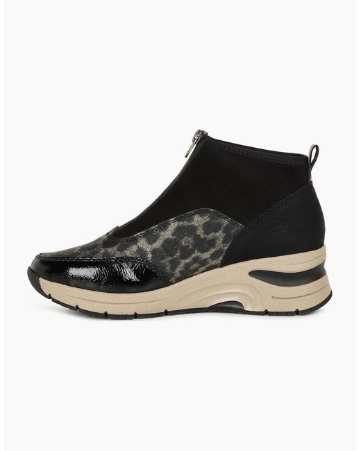 Rieker Black Athens Ankle Boots