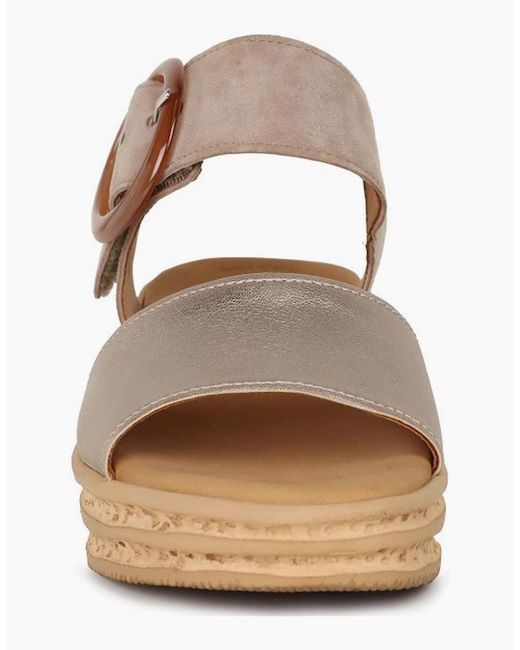 Gabor Brown Andre Sandals