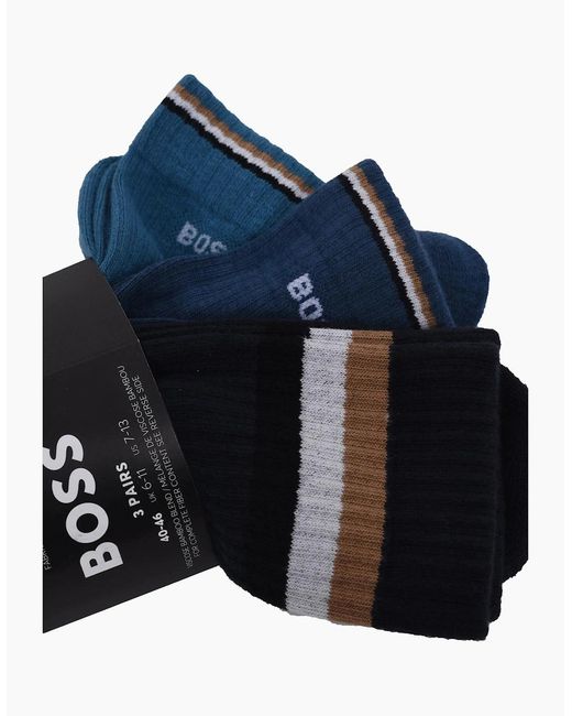 Boss Black Boss Rib Iconic Socks for men