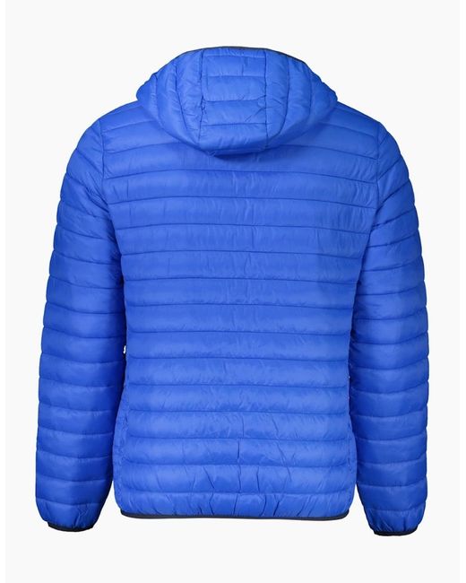 Roberto Cavalli Blue Poliammide Jacket for men