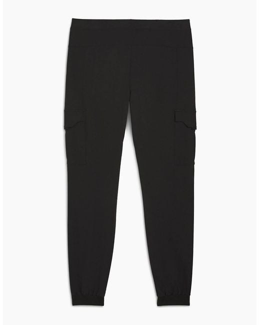 PUMA Black Pd Cargo Trousers for men