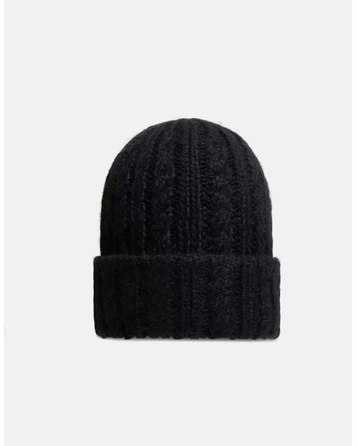 Moncler Black Archive Logo Hat