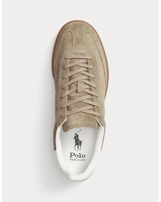 Polo Ralph Lauren Natural Bedford Pp Trainers 002 Dirty Buck/Deckwash for men
