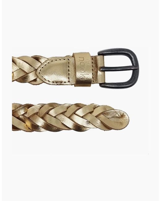Nooki Design Metallic Dallas Woven Belt