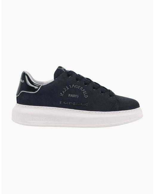 Karl Lagerfeld Blue Maison Logo Sneaker for men