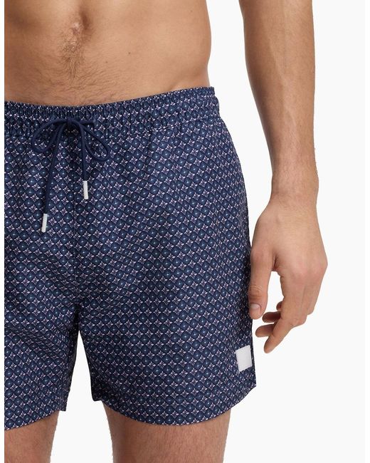 Boss Blue Boss Vibe Swim Shorts for men