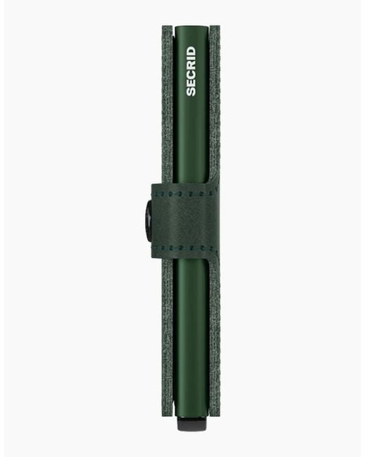 Secrid Green Mini Wallet for men