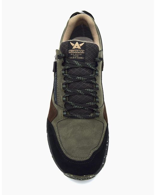 Mephisto Black Allrounder Comet-Tex Casual Shoe for men