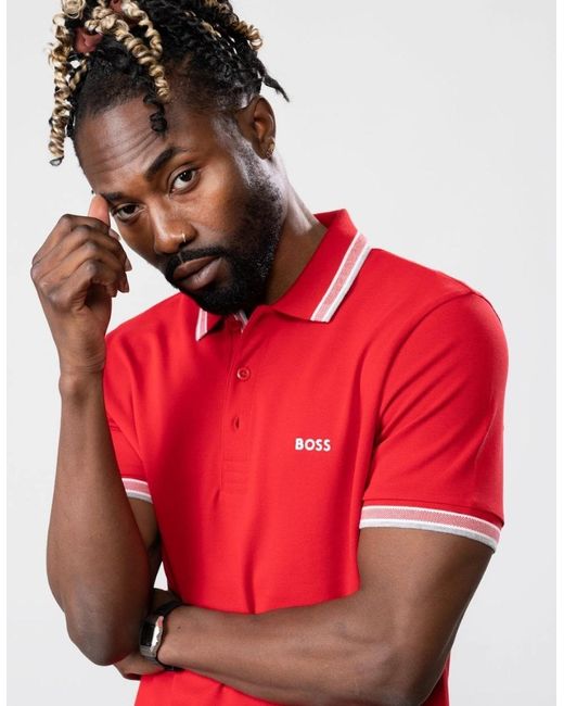 Boss Red Boss Paddy Contrast Polo Nos for men