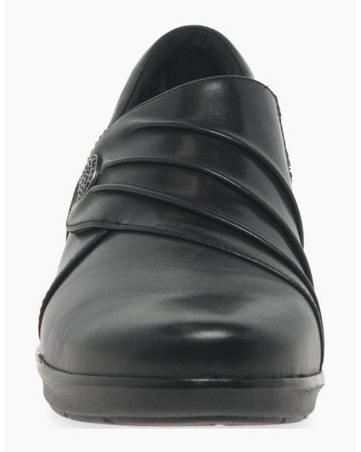 Clarks Black Hope Roxanne High Cut Shoes