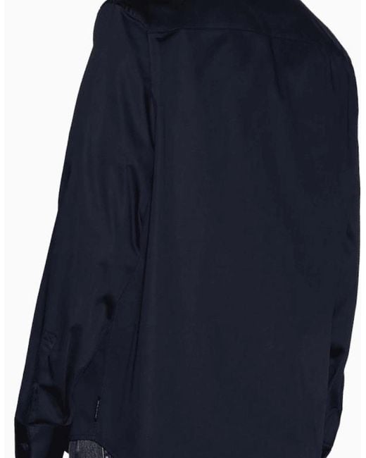ARMANI EXCHANGE Blue Classic Slim Fit Shirt for men