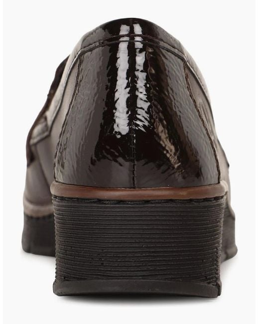 Rieker Brown Grade Tassel Loafers
