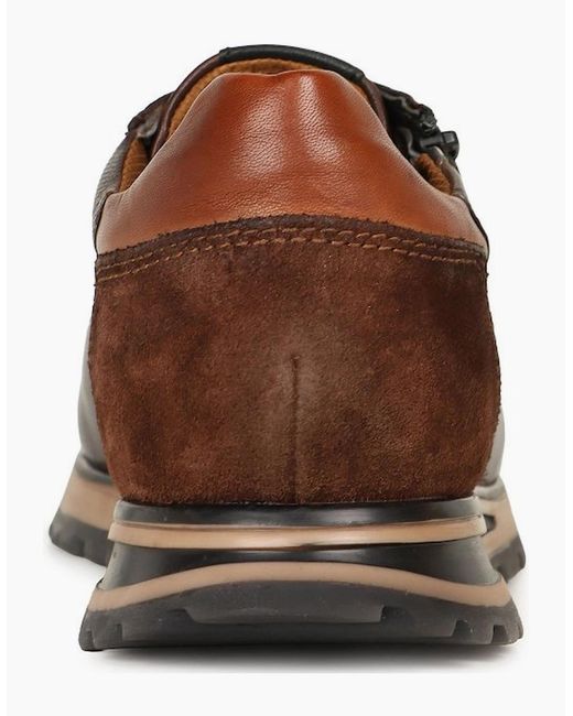 Bugatti Brown Casper Trainers for men
