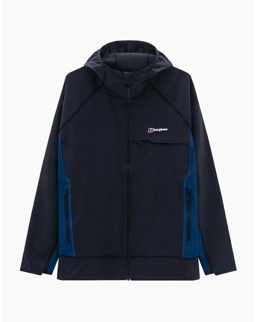 Berghaus Blue Wavertree Hooded Jacket for men