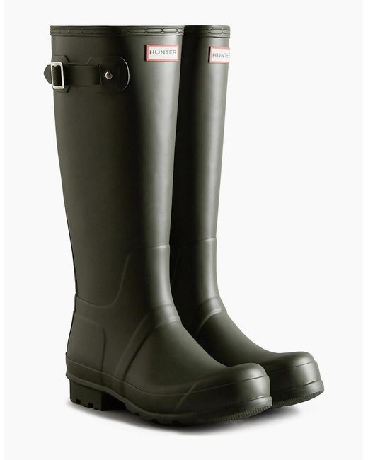 Hunter Black Original Tall Wellies for men