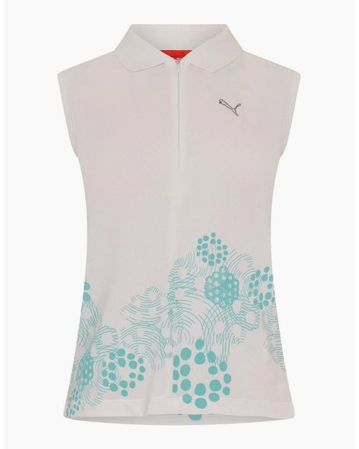 PUMA Blue Sl Half Zip Graphic