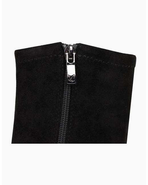 Caprice Black Carly Ankle Boots