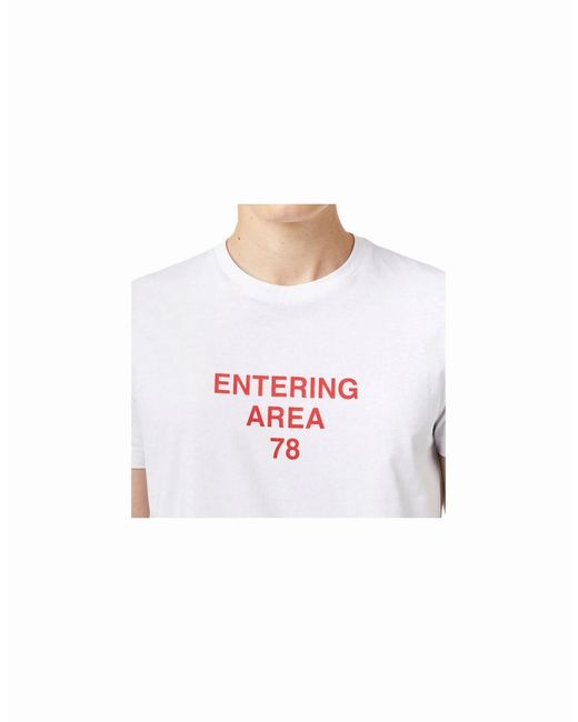 DIESEL White T-Diegos-K25 T Shirt for men