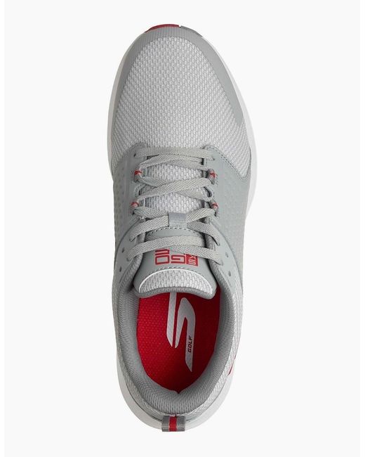 Skechers Gray Go Golf Quest Leather Golf Shoes for men