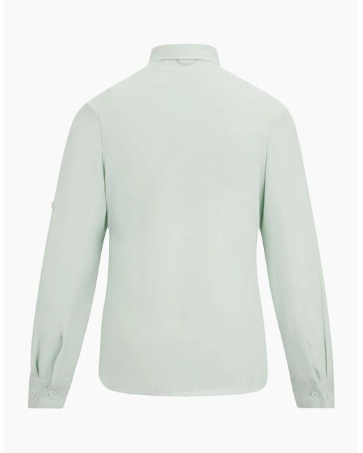 Regatta Blue Ladies Travel Light Anti-Insect Long-Sleeved Shirt