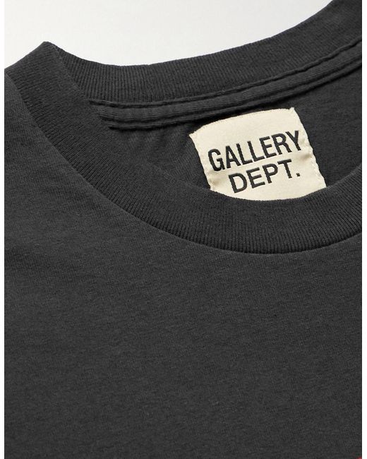 GALLERY DEPT. Black Stop Being Racist Tee