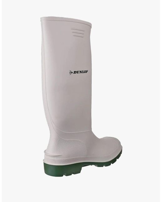 Dunlop Gray Pricemastor Wellington Boots for men