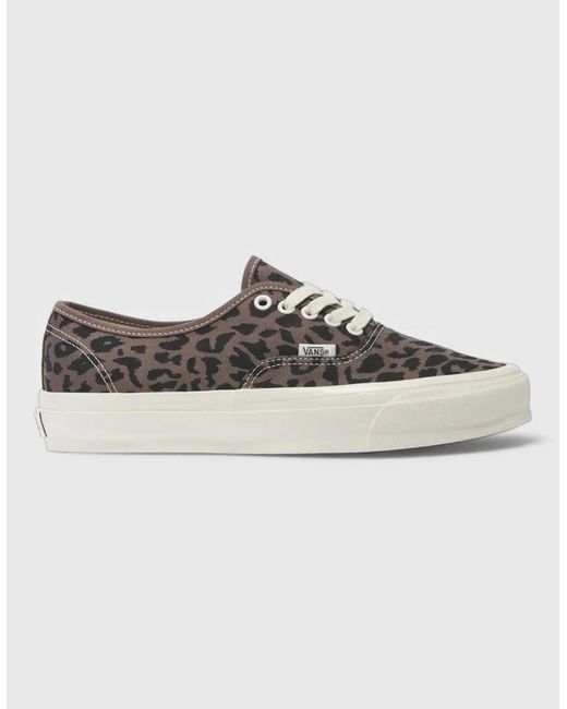 Vans Brown Premium Authentic 44 Leopard for men