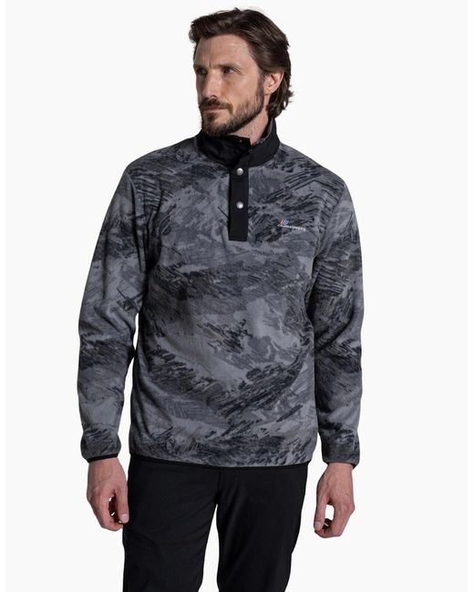 Craghoppers Gray Dewlish Ii Micro Half Zip Fleece for men