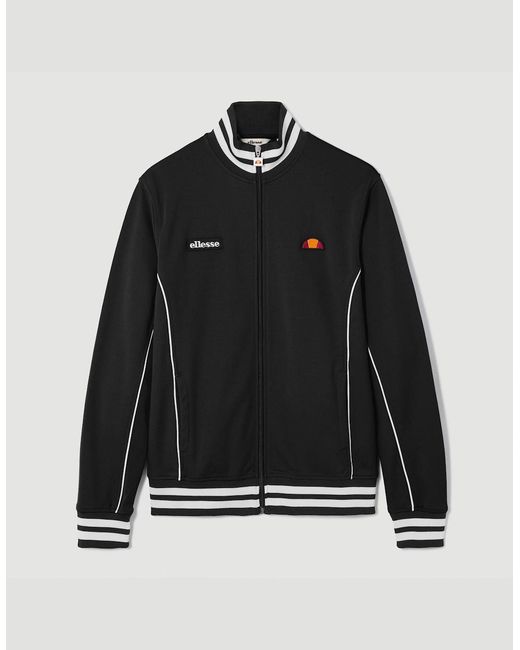 Ellesse Black Milan Track Jacket for men