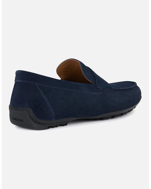 Geox Blue U Kosmopolis + Grip Moccasins for men