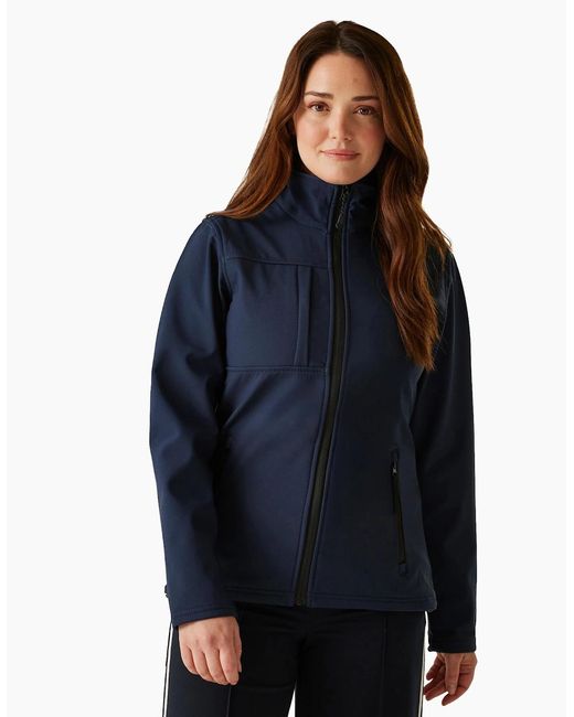 Regatta Blue Ladies Octagon Ii Waterproof Soft Shell Jacket
