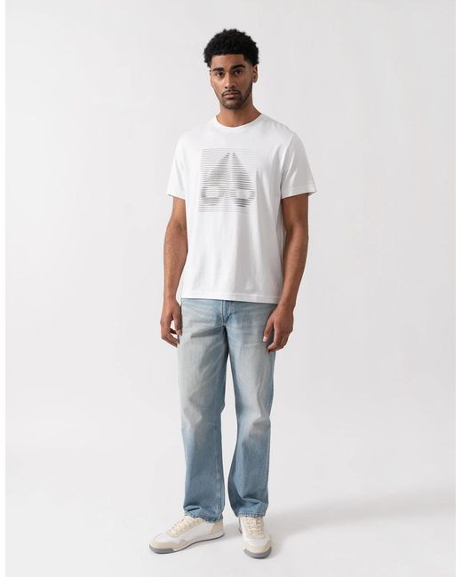Moose Knuckles White Raydaze T-Shirt for men