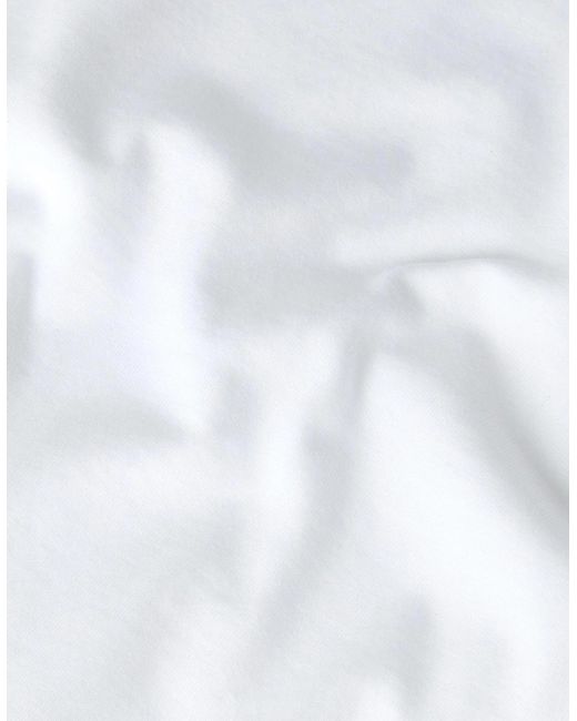 The North Face White T Shirt Centre Logo Crew Neck Short Sleeve Cotton Summer Tee for men