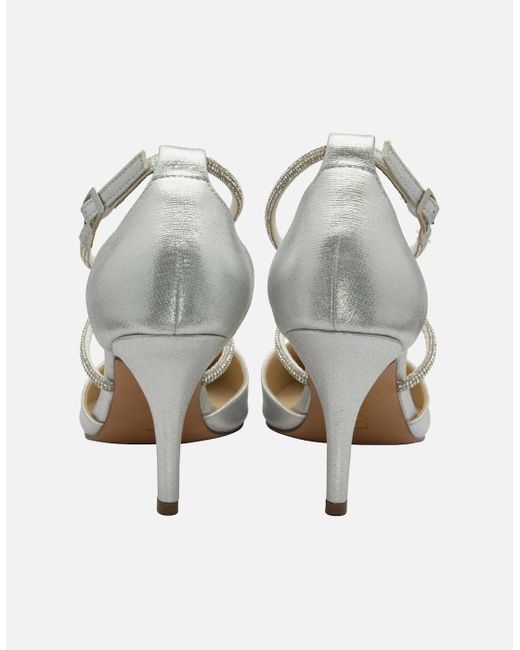 Lotus Metallic Elissa Strappy Court Shoes