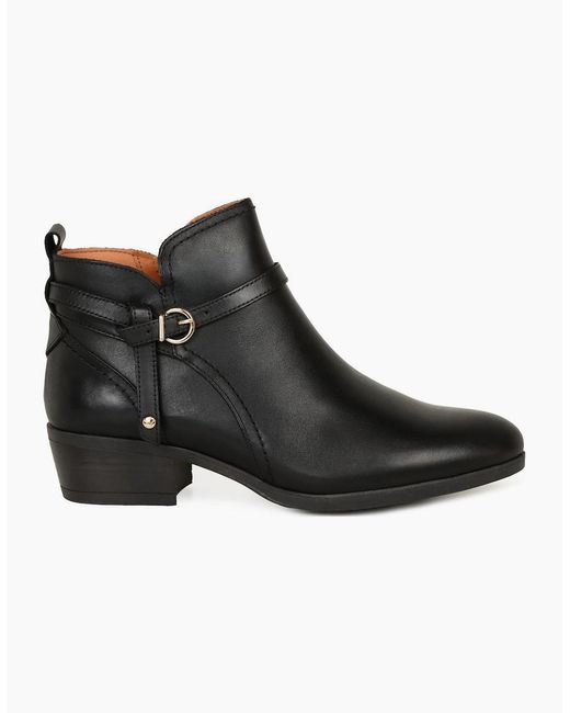 Pikolinos Black Dixie Ankle Boots
