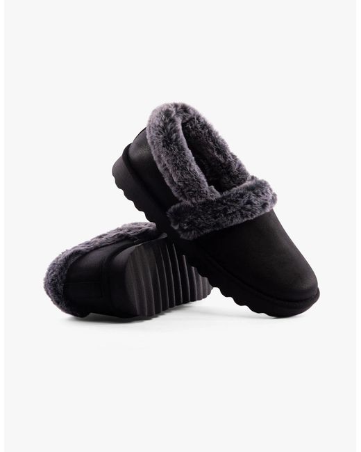 Skechers Black 169027/Blk Cozy Up Slippers
