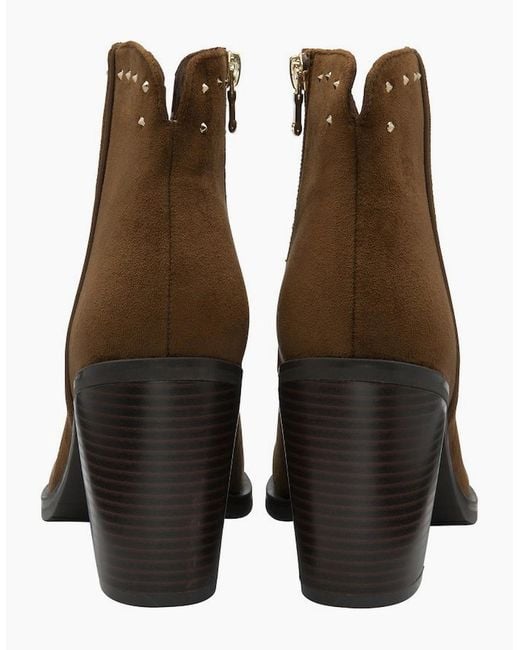 Lotus Brown Lucy Ankle Boots