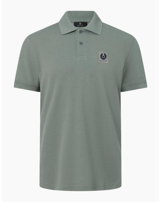 Belstaff Green Polo Shirt Atlantic for men