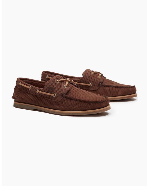Timberland Brown Classic Boat Shoe for men