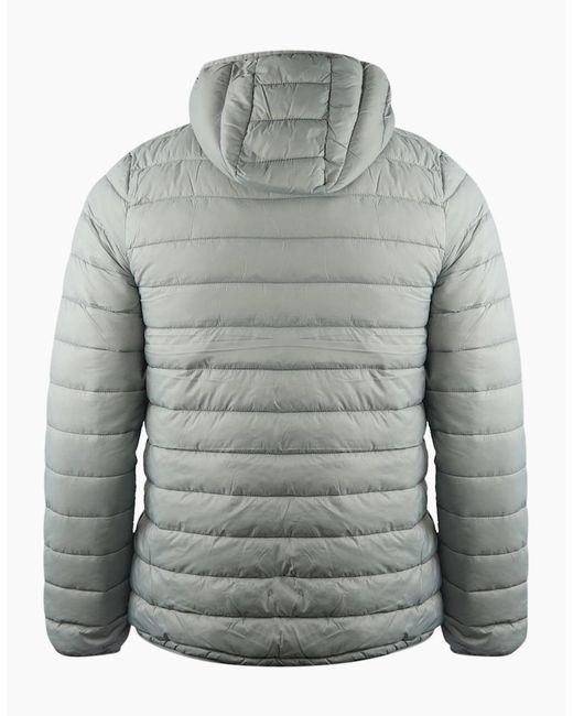 Aquascutum Gray London Logo Active Hoodie Jacket for men