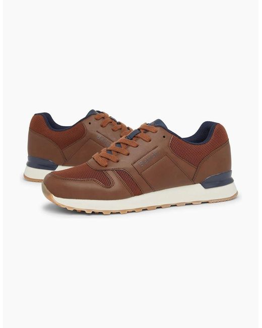 Bench Brown Valence Lace-Up Trainers for men