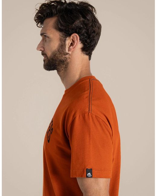 Craghoppers Orange Batley Work T-Shirt for men