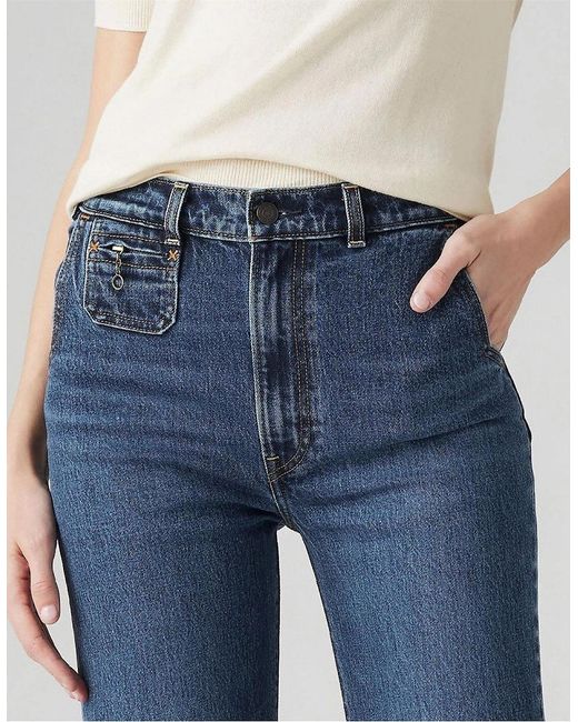 Levi's Blue Levi's Ribcage Bells Vintage Moment O